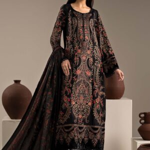 3 Piece Embroidered Marina Twill Suit